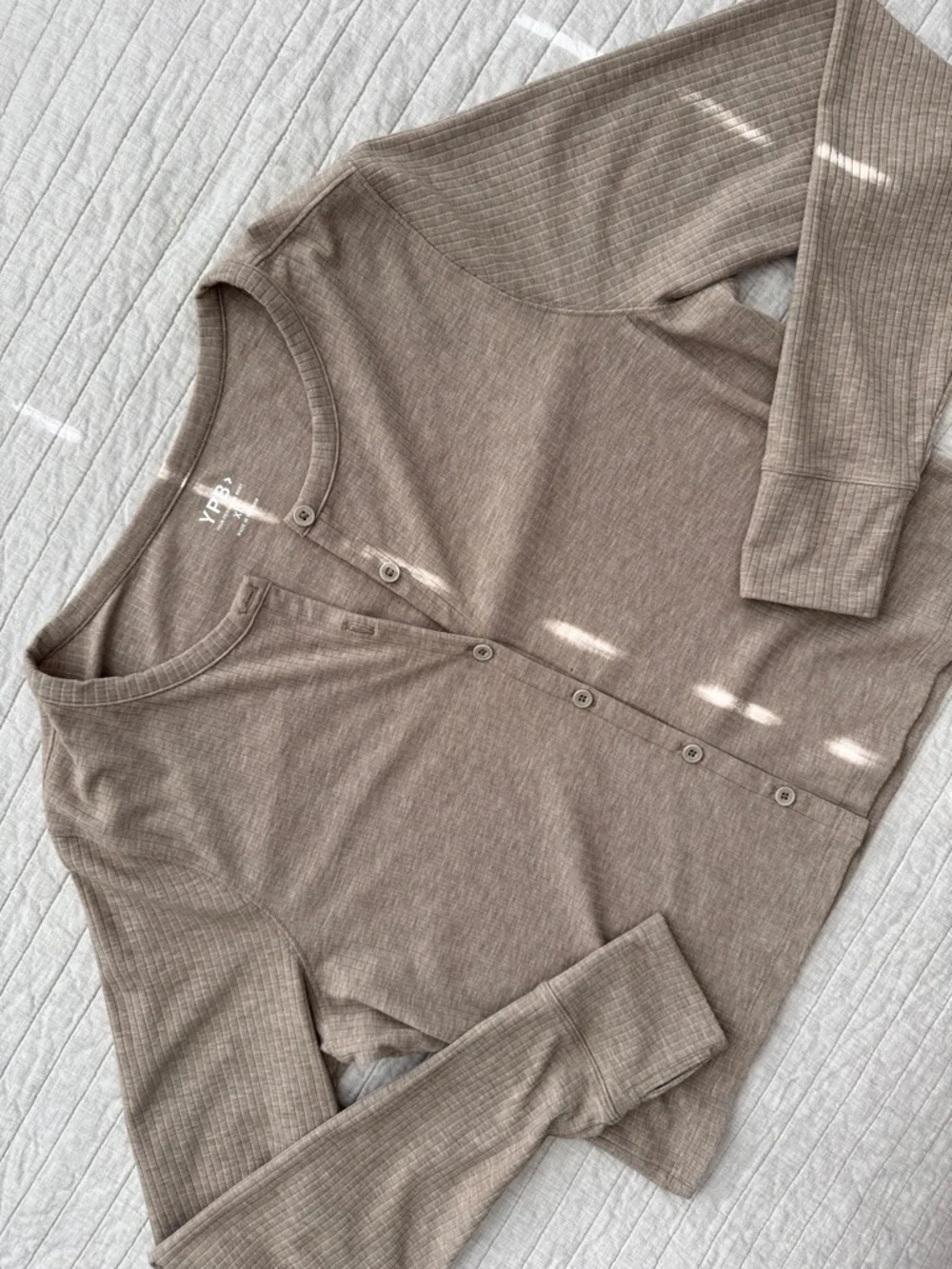 YPB Active Rib Cardigan - Picture 1 of 8